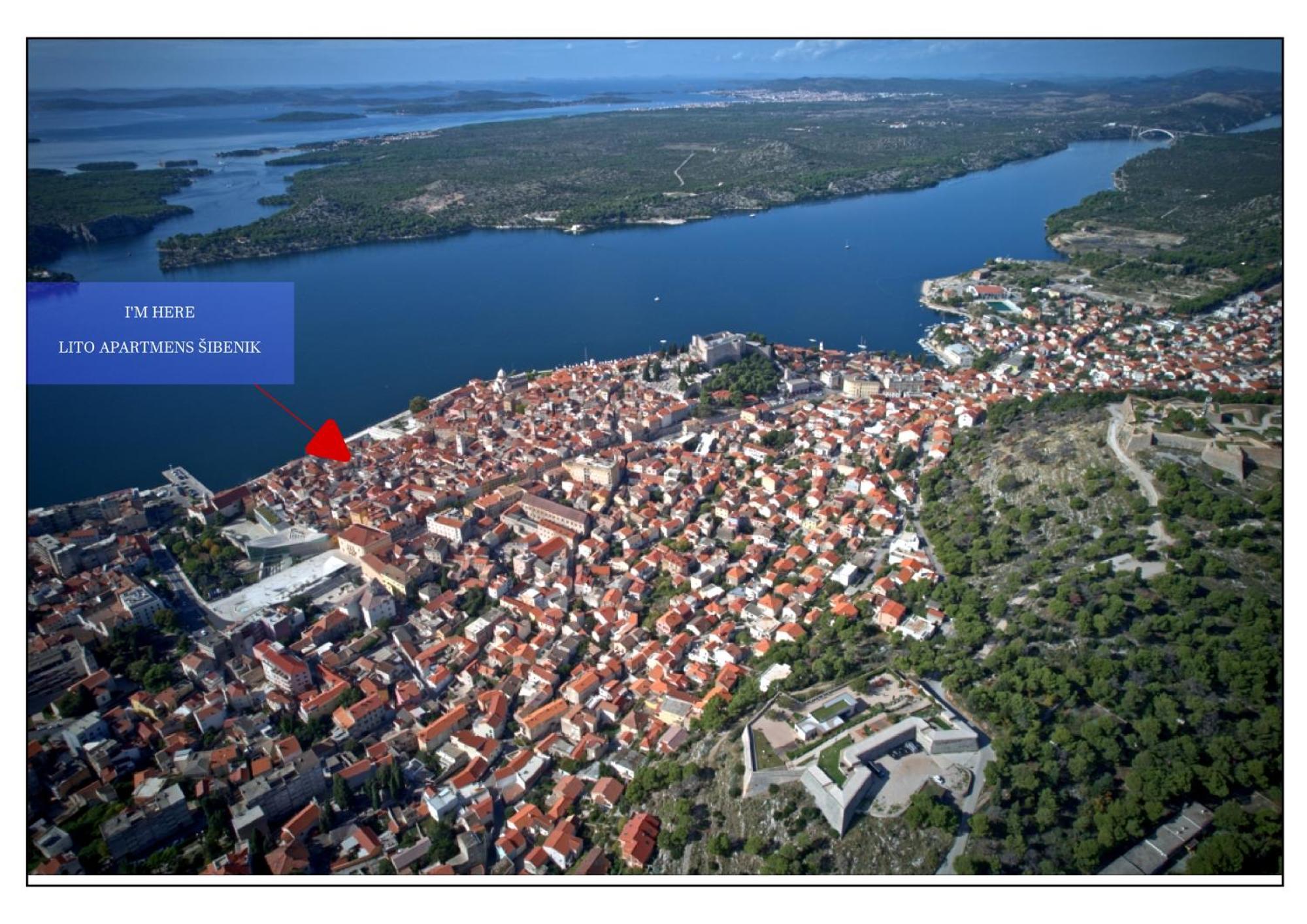 Lito Apartments Шибеник Экстерьер фото
